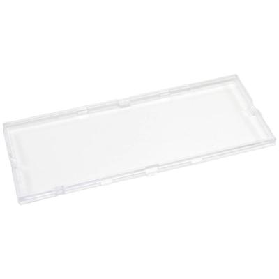 Hammond Electronics 1597D6MPTPC Afdekking PC Helder (l x b x h) 102 x 3 x 42 mm 1 stuk(s)