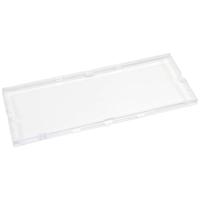 Hammond Electronics 1597D6MPTPC Afdekking PC Helder (l x b x h) 102 x 3 x 42 mm 1 stuk(s) - thumbnail