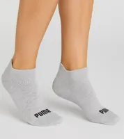 Puma Sneakersokken Dames Cushioned 2-pack Wit-35/38 - thumbnail