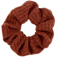 scrunchie Geweven Rust brown - thumbnail