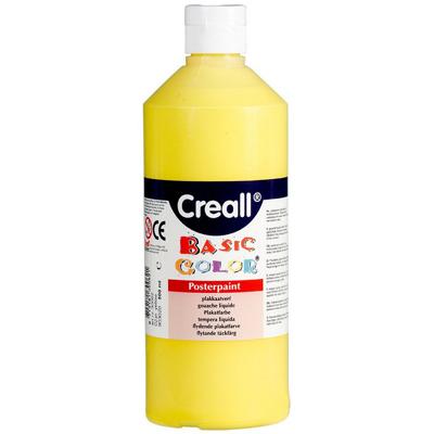 Creall plakkaatverf geel 500 ml