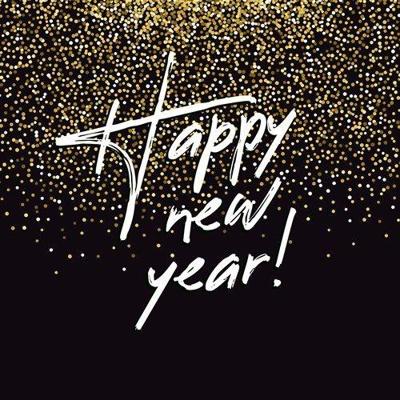 Servetten 'Happy new year' Sparkling (20st)