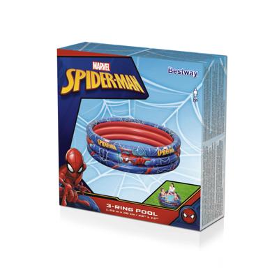 Opblaasbaar Kinderzwembad Bestway Spiderman 122 x 30 cm Opblaasbaar Kinderzwembad Bestway Spiderman 122 x 30 cm