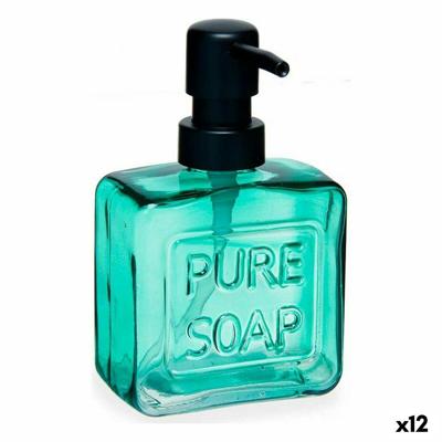 Zeepdispenser Berilo Pure Soap Groen Kristal Plastic 250 ml 9 x 15 x 5 cm (12 Stuks) Zeepdispenser Berilo Pure Soap Groen Kristal Plastic 250 ml 9 x 15 x 5 cm (12 Stuks)