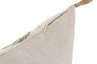 Kussen Home ESPRIT Beige Natuurlijk Tropisch Boho 45 x 5 x 45 cm - thumbnail