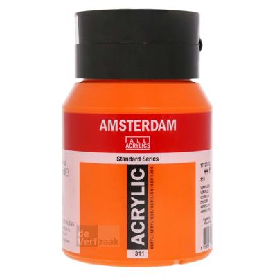 Royal Talens Amsterdam Acrylverf 500 ml - Vermiljoen 311