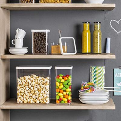 Rotho Loft Bewaardoos vierkant 1,5L wit - thumbnail