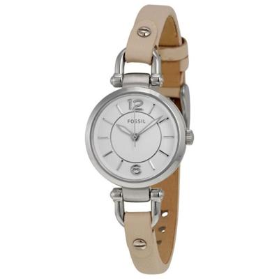 Horlogeband Fossil ES3808 Leder Beige 7mm Horlogeband Fossil ES3808 Leder Beige 7mm