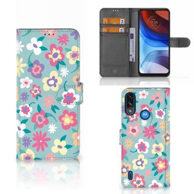 Motorola Moto E7i Power | E7 Power Hoesje Flower Power Motorola Moto E7i Power | E7 Power Hoesje Flower Power