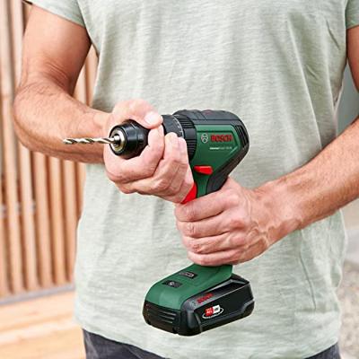 Bosch Groen UniversalImpact 18V-60 | Accuklopboorschroevendraaier | met twee standen | Incl. Accu en Lader - 06039D7101 - thumbnail