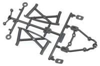 ADX10 body mount set (8pcs) (AR320078) - thumbnail