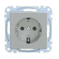 Merten MEG2301-0460 Wandcontactdoos System M Aluminium 1 stuk(s) - thumbnail