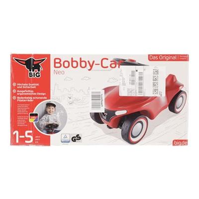 BIG Ride-on Bobby Car Neo Red - thumbnail