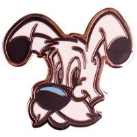 Asterix Collectie Idefix (Dogmatrix) Emaille Button Badge - thumbnail