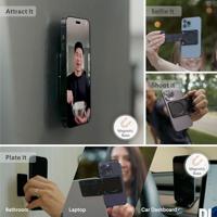 Kenu Stance+ 10-in-1 MagSafe phone houder en stand - Black - thumbnail