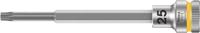 Wera 8767 B TORX® Zyklop bit-dop met 3/8"-aandrijving, met extra slanke profielzone, TX 25 x 107 mm - 05003074001 - thumbnail