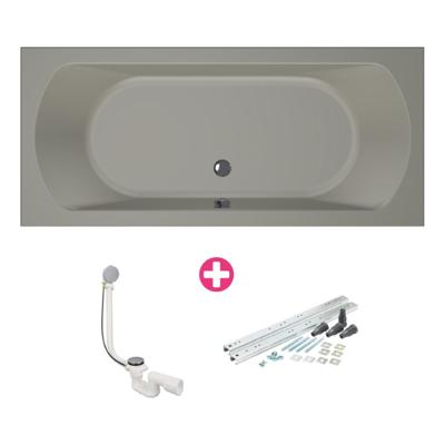 Bad Xenz Lagoon 180x80x50 cm Cement