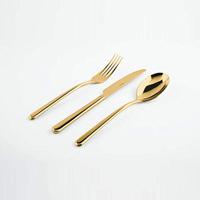 Sambonet Bestekset Linear - Goud - 24 delig / 6 personen - thumbnail