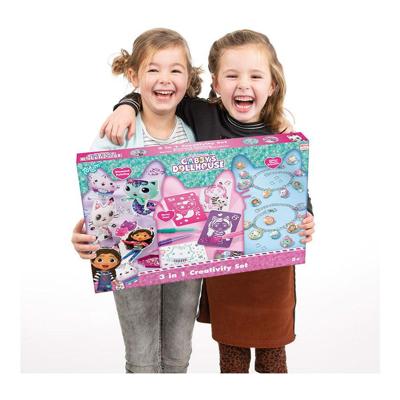 Totum Gabby's poppenhuis - 3in1 creativity knutselset