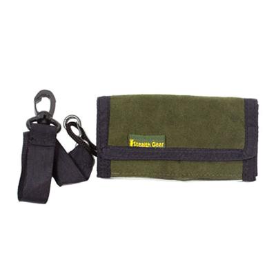 Stealth Gear compact flash card opbergtas groen