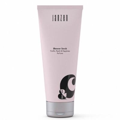 JANZEN x &C douchescrub vanilla, peach & happiness 200 ml