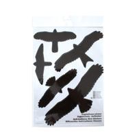BSI vogel afweerstickers 5 stuks 14-27cm - thumbnail