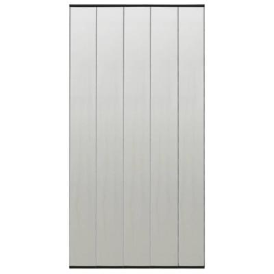 VidaXL Vliegengordijn 5-delig 120x240 cm mesh zwart VidaXL Vliegengordijn 5-delig 120x240 cm mesh zwart