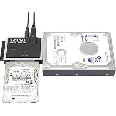 Renkforce HDD Adapter [1x USB-A 2.0 stekker - 1x IDE-bus 40-polig, IDE-bus 44-polig, SATA-combi-stekker 15+7-polig] 0.90 m - thumbnail