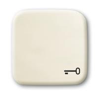 Busch-Jaeger 2CKA001731A0298 Wipschakelaar sleutel Afdekking Duro 2000 SI Parel-wit, Crème-wit 1 stuk(s) - thumbnail