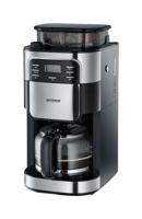 Severin KA 4810 Koffiezetapparaat RVS (geborsteld), Zwart Capaciteit koppen: 10 Met koffiemolen, Timerfunctie - thumbnail