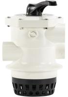 Mega 6-weg klep met klemdeksel 1,5" topmount voor FSF zandfilterset - thumbnail