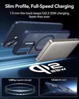 ESR Case Apple iPhone 17 Blauw, Transparant - thumbnail