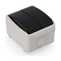 Schakelaar EDM IP44 65 x 80 x 55 mm 6,5 x 8 x 5,5 cm - thumbnail