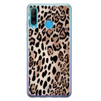 Huawei P30 Lite siliconen hoesje - Golden wildcat - thumbnail