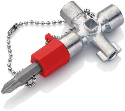 Knipex 00 11 02 Schakelkastsleutel mini Schakelkastsleutel 1 stuk(s)