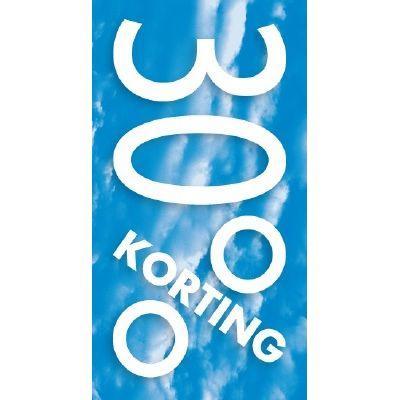 Raambiljet thema 30% KORTING afm 50x94cm