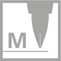 Vulpen STABILO Flow medium pastel rooskleurig blister à 1 stuk - thumbnail