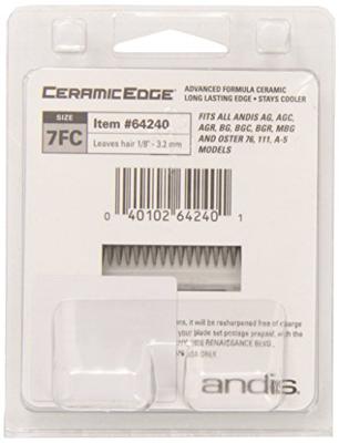 Scheermesjes Andis S-7F Staal Verchroomd 3,2 mm