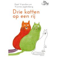 Drie katten op een rij - thumbnail