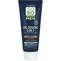 So Bio Etic Showergel for men 3 in 1 cedar 200 Milliliter - thumbnail