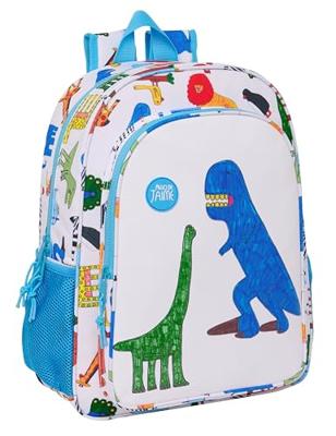 Schoolrugzak Algo de Jaime Wit 33 x 42 x 14 cm