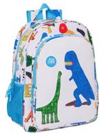 Schoolrugzak Algo de Jaime Wit 33 x 42 x 14 cm - thumbnail