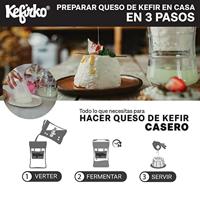 Kefirko Kaas kefir maker 1400ml. - thumbnail