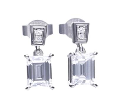 Oorbellen Dames Diamonfire 6220601082 3 cm Oorbellen Dames Diamonfire 6220601082 3 cm