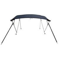 VidaXL Biminitop 4 bogen met mesh zijwanden 243x(200-213)x137 cm - thumbnail