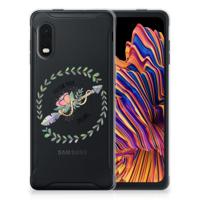 Samsung Xcover Pro Telefoonhoesje met Naam Boho Dreams - thumbnail