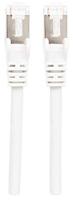 Intellinet 741903 RJ45 Netwerkkabel, patchkabel CAT 6a (losse kabel CAT 7) S/FTP 0.25 m Wit Halogeenvrij 1 stuk(s) - thumbnail