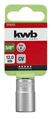 kwb 372212 Dopsleutelinzetstuk 12 mm 3/8