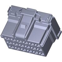 TE Connectivity 7-968974-1 Female behuizing (kabel) MCP Totaal aantal polen: 18 Inhoud: 1 stuk(s) - thumbnail