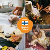 Schaar fiskars classic universeel 21cm oranje - thumbnail